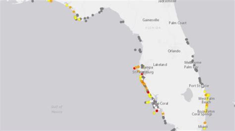 Red Tide: Why Florida's Toxic Algae Bloom Is Killing Fish, Manatees - Current Red Tide Map ...