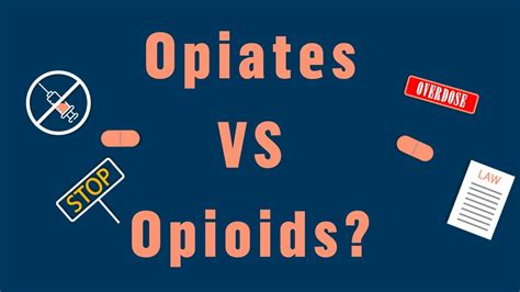 Opioid vs Opiate - What's the Difference? - YouTube