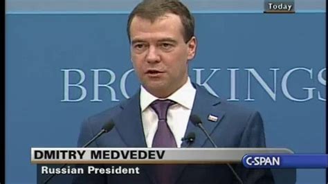 Dmitry Medvedev on U.S.-Russia Relations | C-SPAN.org