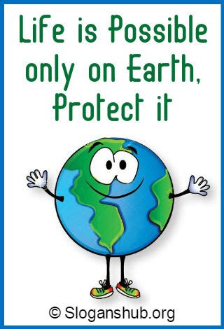 Slogan Save Earth – Amat