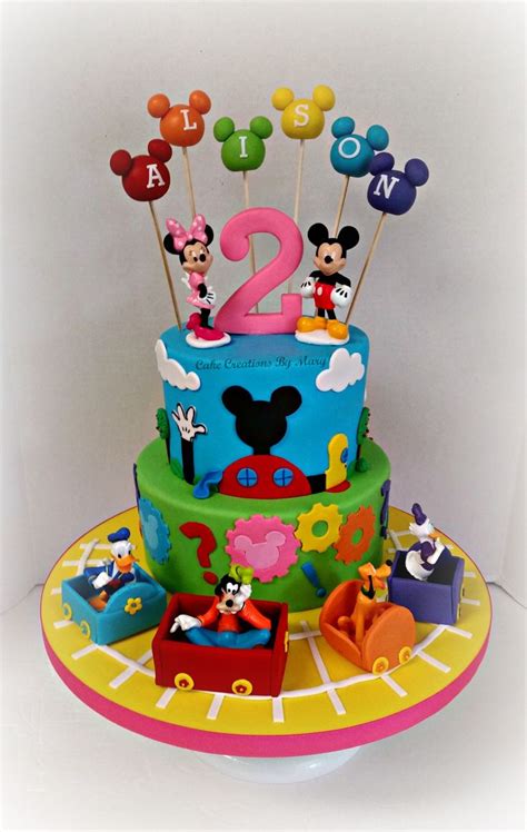 903 best Μickey and Minnie cakes images on Pinterest | Mickey mouse clubhouse cake, Mickey mouse ...