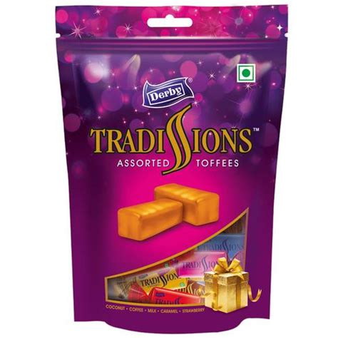 Buy DERBY Tradissions Assorted Toffees Online at Best Price of Rs 100 ...