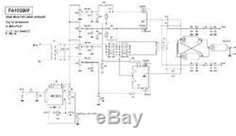 Hf Power Amplifier 1000w Mosfet Vrf2933 Sd2933 1kw Cwithssb Without ...