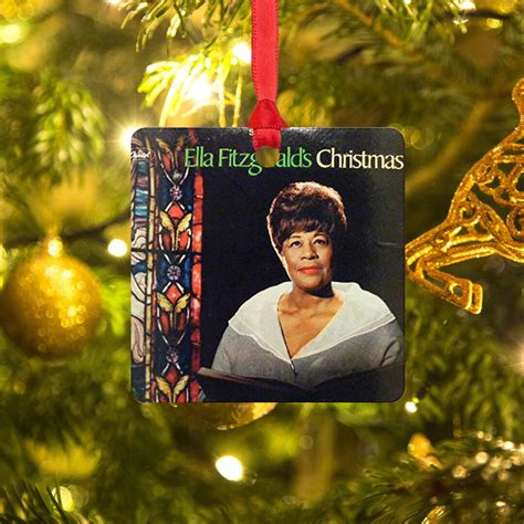 Ella Fitzgerald Christmas Album Ornament // Christmas Music - Etsy