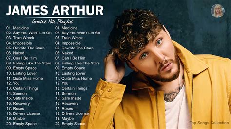 JamesArthur Greatest Hits Full Album - Best Songs Of JamesArthur Playlist 2021 - YouTube