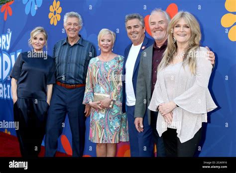 LOS ANGELES - SEP 5: Maureen McCormick, Barry Williams, Eve Plumb, Christopher Knight, Mike ...