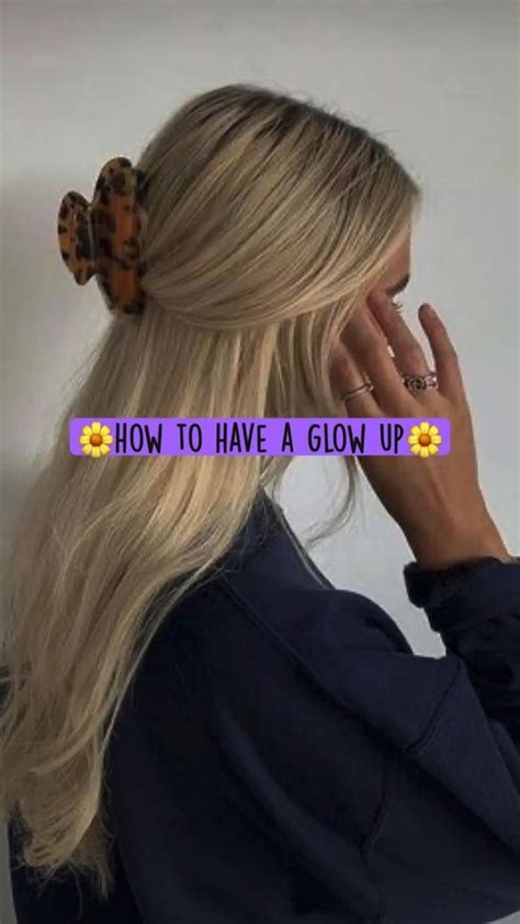 How to make a glow up :)) | Idées de coiffures, Coiffure, Jolie coiffure