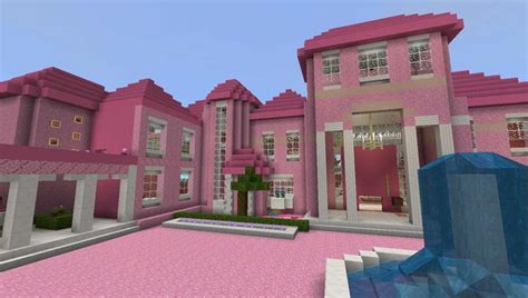 Pink House map for MCPE - All for Minecraft PE game