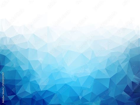 Geometric blue ice texture background Stock Vector | Adobe Stock