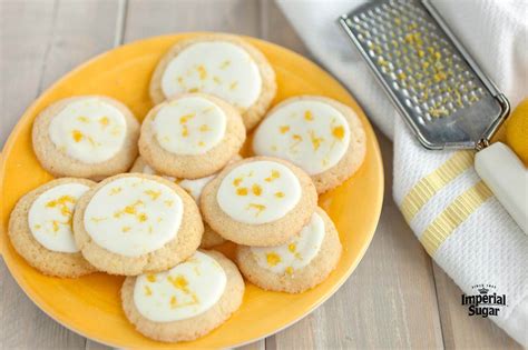 Zesty Lemon Cookies | Imperial Sugar | Recipe | Lemon cookies, Lemon cookies recipes, Lemon ...