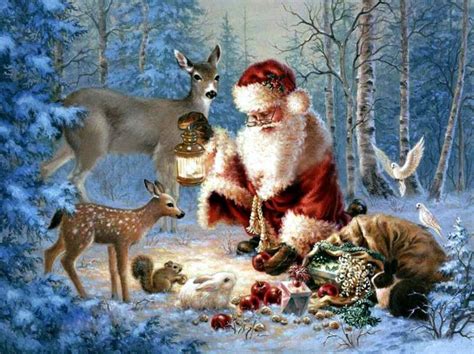 Wild Animal Christmas Wallpapers - Top Free Wild Animal Christmas Backgrounds - WallpaperAccess