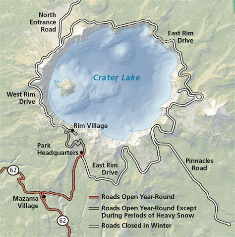 Maps - Crater Lake National Park (U.S. National Park Service)