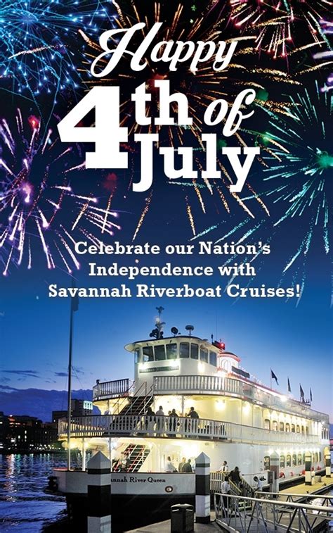 Fireworks Cruise Celebrate our Nation's Independence with