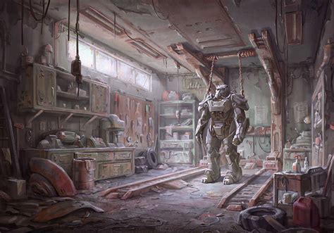 Artwork Red Rocket Interior | Fallout 4 | Bethesda Softworks | Cook and Becker