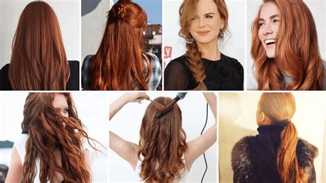 Redhead Hairstyles - 7 Easy Styles To Wash Your Hair Twice in a Week