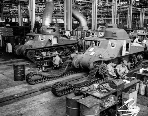 Amazing Tank Factories Of WWII