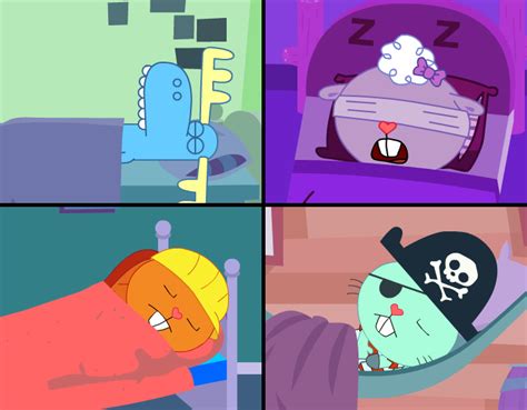 Four Sleeping Characters by Sleep-Mast-R-2023 on DeviantArt