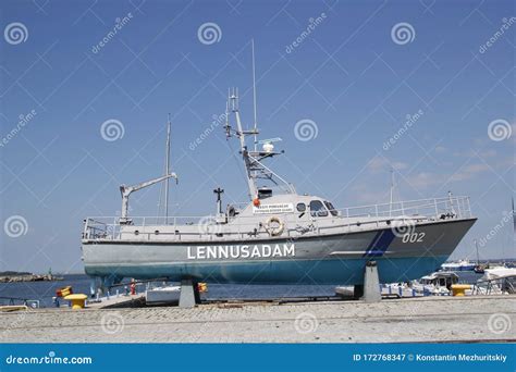 TALLIN, ESTONIA - JULY 12, 2018: Estonian Maritime Museum at Seaplane ...