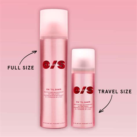 ONE/SIZE On 'Til Dawn Mattifying Waterproof Setting Spray