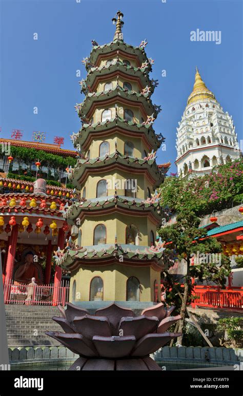 Pagoda, Kek Lok Si Temple, Penang, Malaysia Stock Photo - Alamy