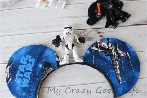 Star Wars Mickey Ears | DIY Mickey Ears | My Crazy Good Life