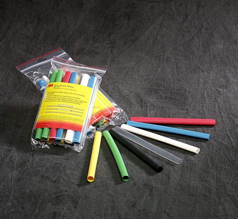 3M(TM) Heat Shrink Tubing Assortment Pack FP-301-3/16-Assort colors, PN 36620, 3 each of 7 ...