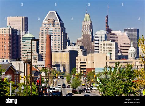 Baltimore skyline hi-res stock photography and images - Alamy