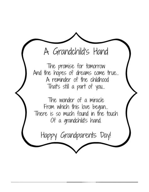 Grandparents Day Poem 2.pdf | Grandparents day poem, Grandparents day activities, Grandparents ...