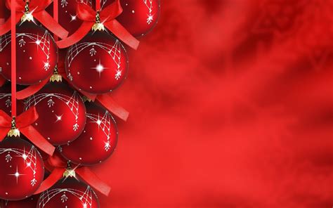 Red Christmas baubles wallpaper, Christmas HD wallpaper | Wallpaper Flare