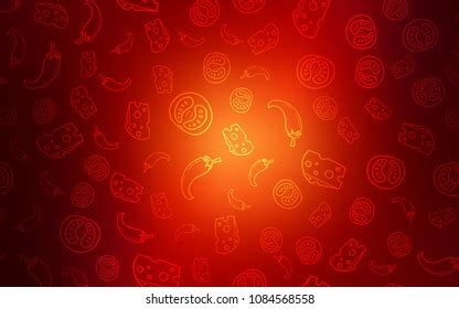 Dark Red Vector Background Tasty Food Stock Vector (Royalty Free ...