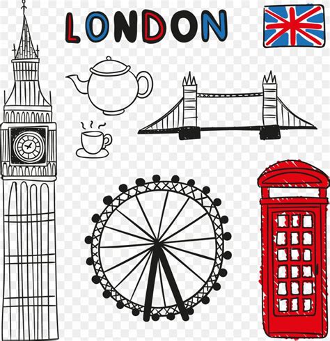 Big Ben London Eye Landmark Drawing, PNG, 1492x1545px, Big Ben, Area ...