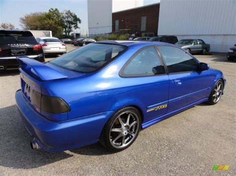 2000 Honda civic si electron blue paint code