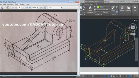 How To Draw An Isometric Drawing In Autocad - Phaseisland17