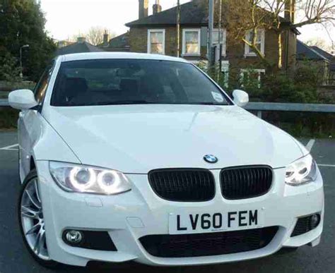 BMW 320i M Sport Coupe LCI ’60 WHITE 2010 LOW MILES 40k. car for sale