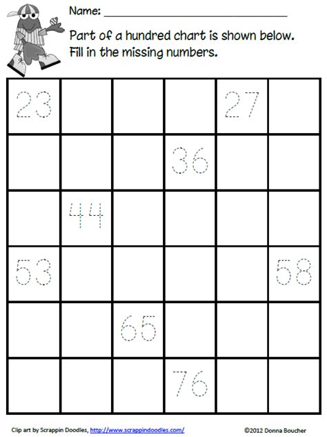 Classroom Freebies Too: Hundred Chart Patterns