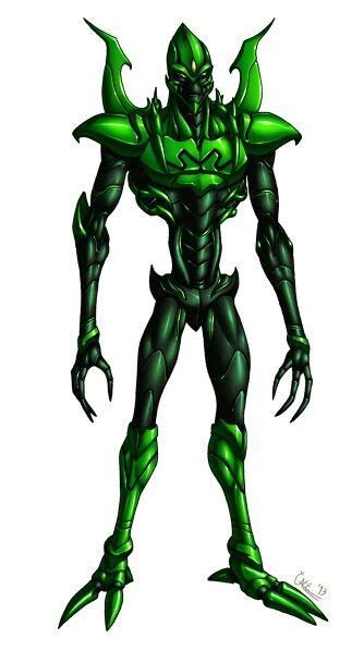 A... Green Reach Scarab Symbiote? I'm sure this is a crossover of some ...