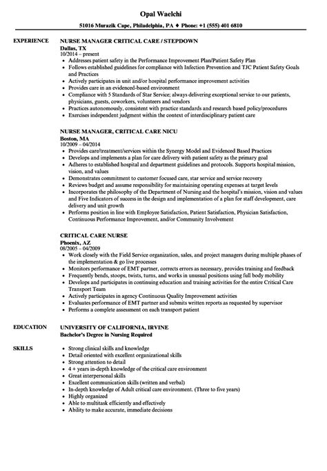 Nursing Skills For Resume - change comin