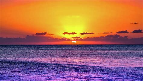 Caribbean sunset Photograph by Erik Lunoe - Fine Art America