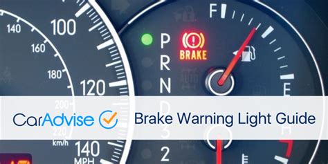 A Guide to Vehicle Brake Warning Lights | CarAdvise