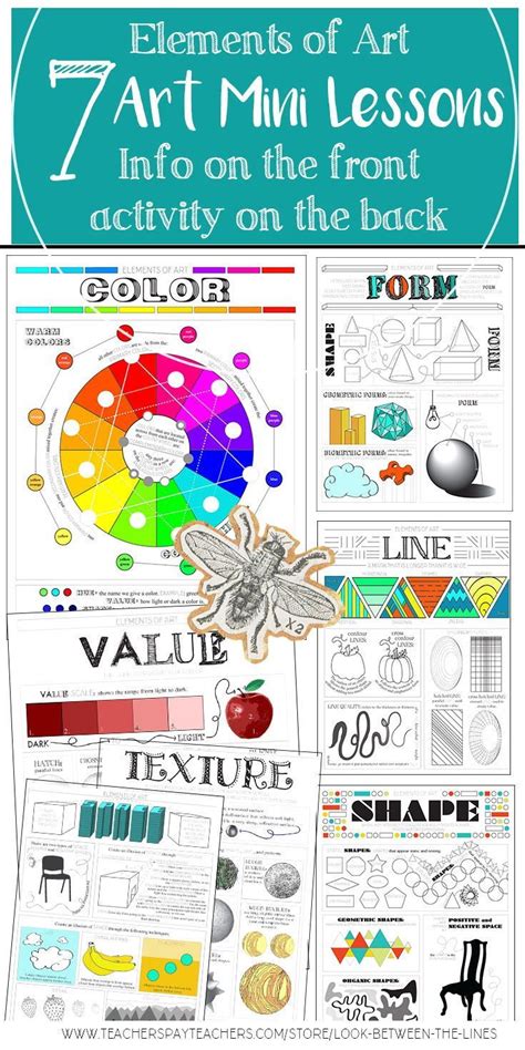 Elements Of Art Color Worksheet Answers