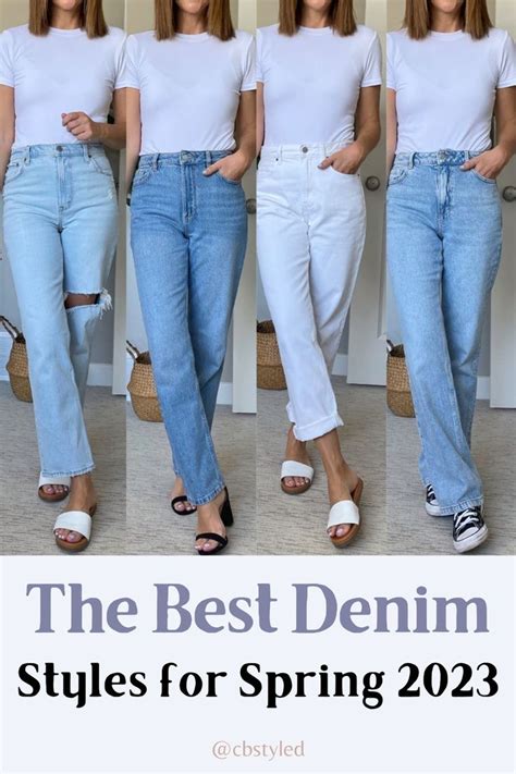 Best Styles for Casual Jeans Outfit 2023 | Jeans outfit women, Jeans outfit casual, Spring ...