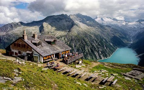 Download Mountain Austria Tyrol Man Made Restaurant HD Wallpaper by ...