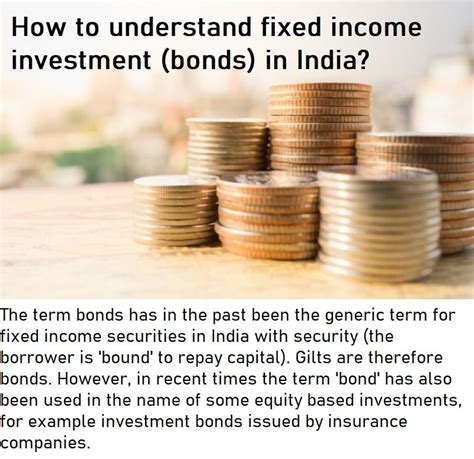 How to understand fixed income investment (bonds) in India? - FIXED ...