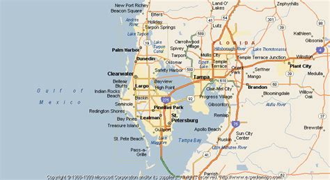 Map of Oldsmar