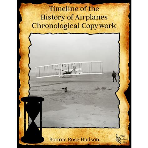 Timeline of the History of Airplanes Chronological Copywork (e-book) - Homeschool Curriculum Fair