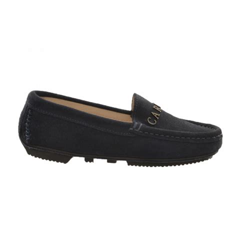 Carvela 1212 Kids Suede Metallic Moccasin