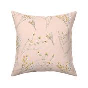 pink-flowers | Spoonflower