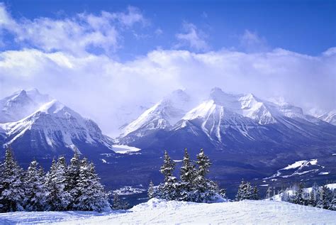 Winter Mountains Photograph by Elena Elisseeva