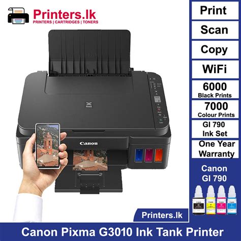 Canon G3010 Ink Tank Printer- [Print | Scan | Copy | Wireless | One ...