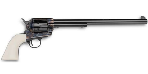 EMF 1873 Buntline 45 Colt Single-Action Revolver with 12-Inch Barrel and Ultra Ivory Grips ...